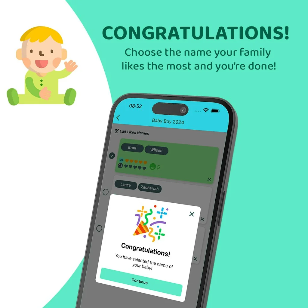 BabyTrove - baby name app screenshot 4 of 5