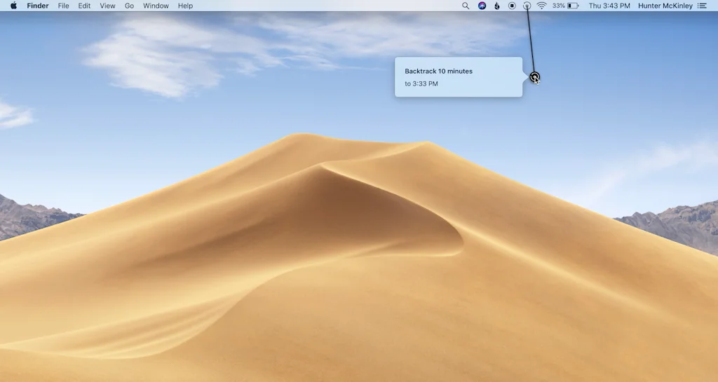 Backtrack screenshot 2 of 6