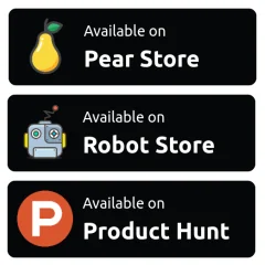 Badges Generator of Available on Store logo