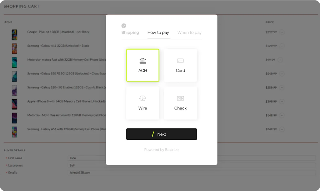 Balance Checkout screenshot 2 of 4