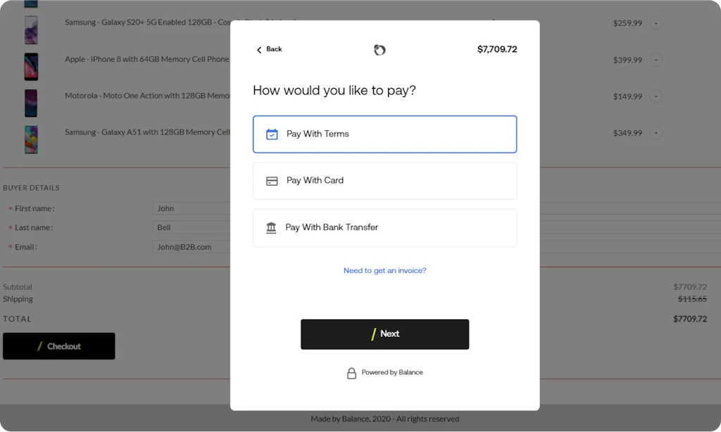 Balance Checkout screenshot 4 of 4