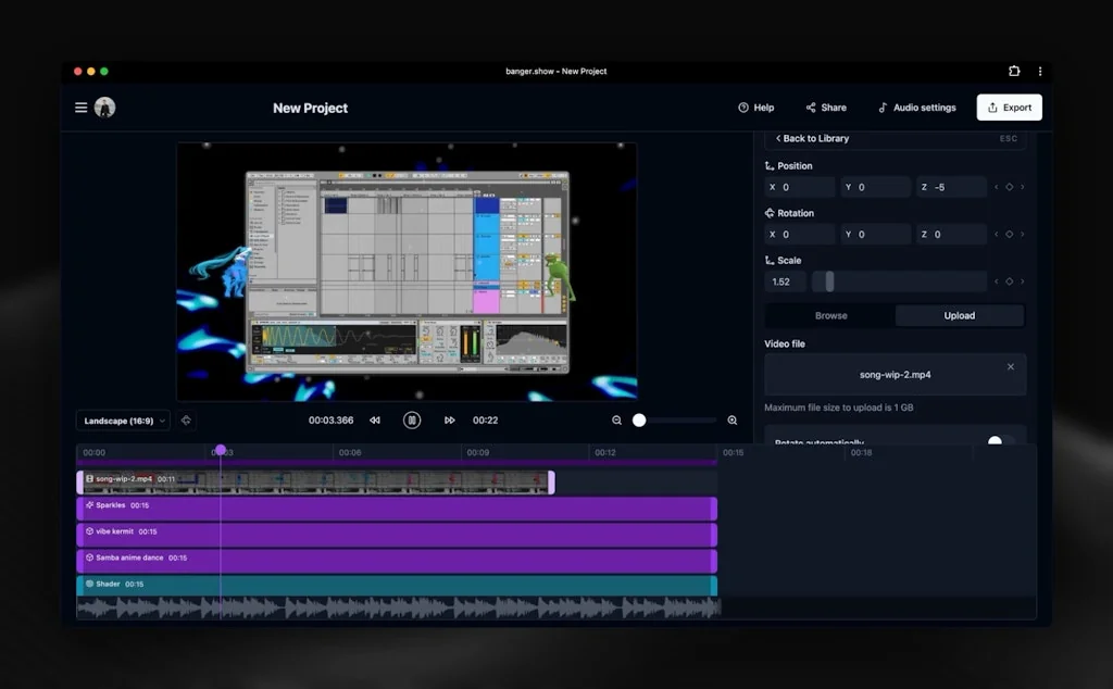 Banger.Show screenshot 2 of 2