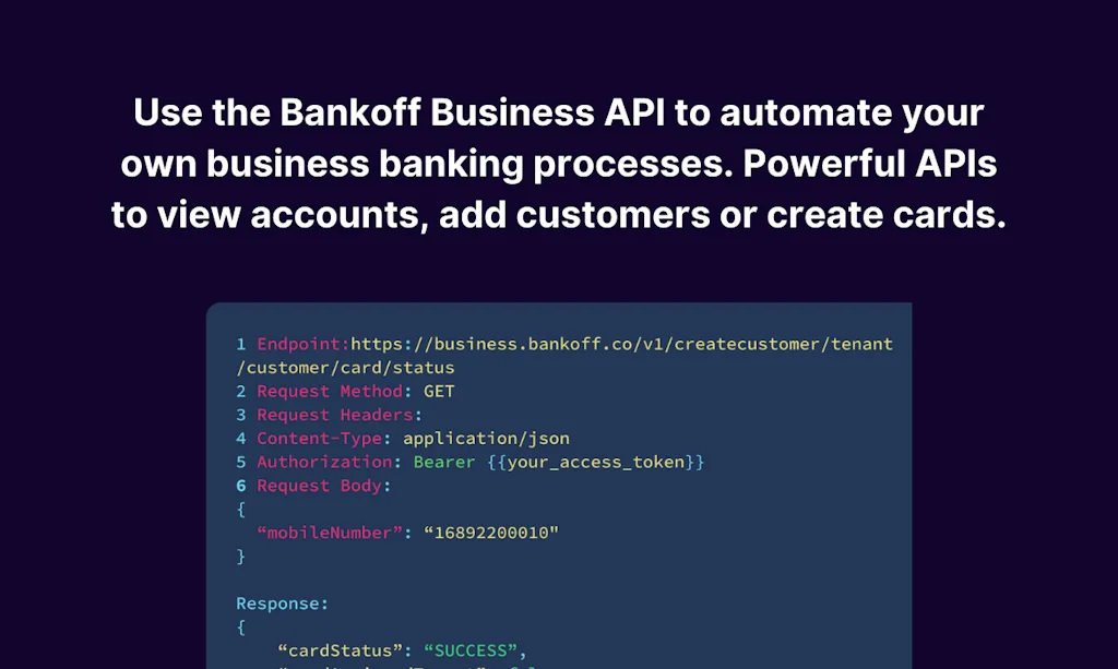 Bankoff Card screenshot 4 of 4