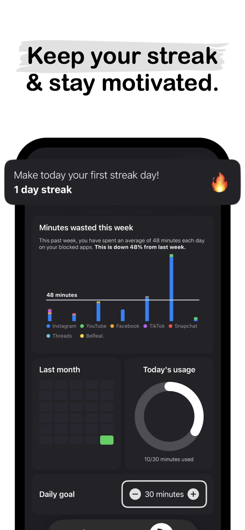 Barrier: The FREE screen time focus app screenshot 3 of 3