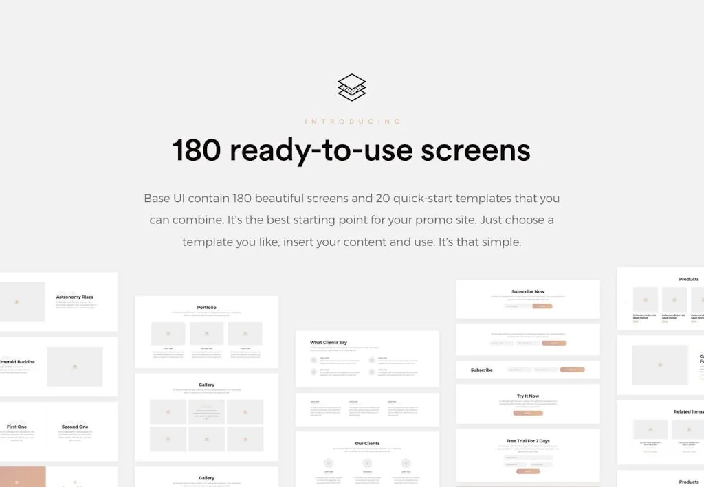 Base UI Sketch Framework screenshot 4 of 7