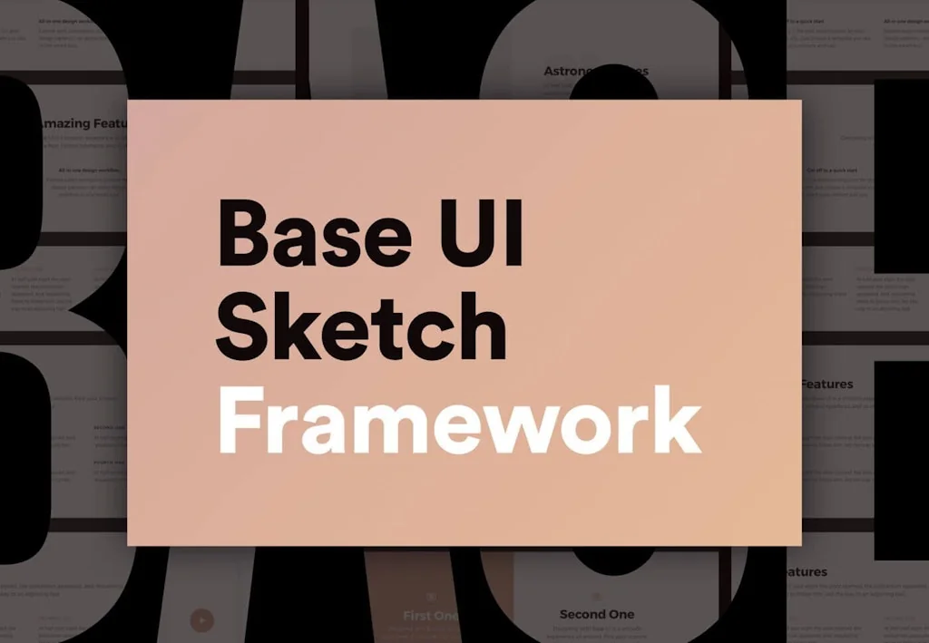Base UI Sketch Framework screenshot 7 of 7