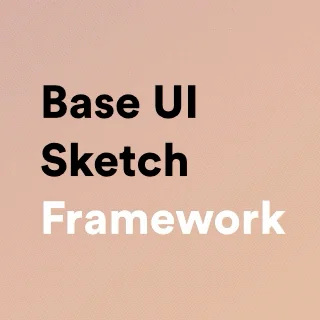 Base UI Sketch Framework logo
