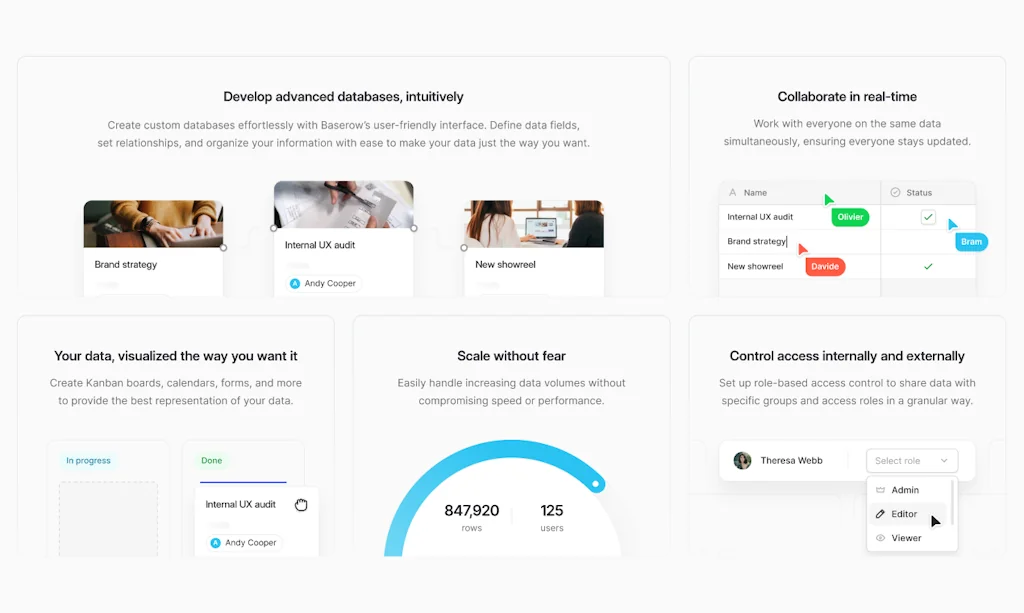 Baserow screenshot 2 of 2