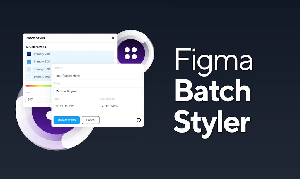 Batch Styler for Figma screenshot 1 of 3