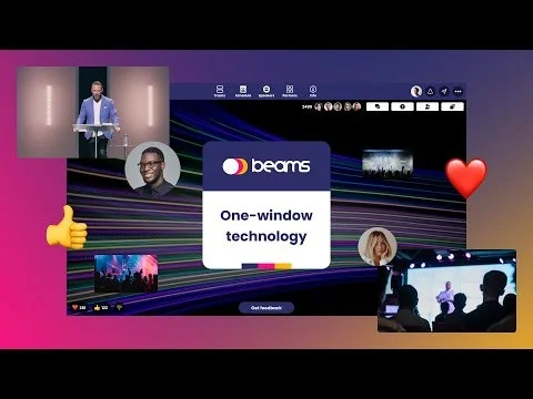 Beams Virtual Event Platform screenshot 1 of 12