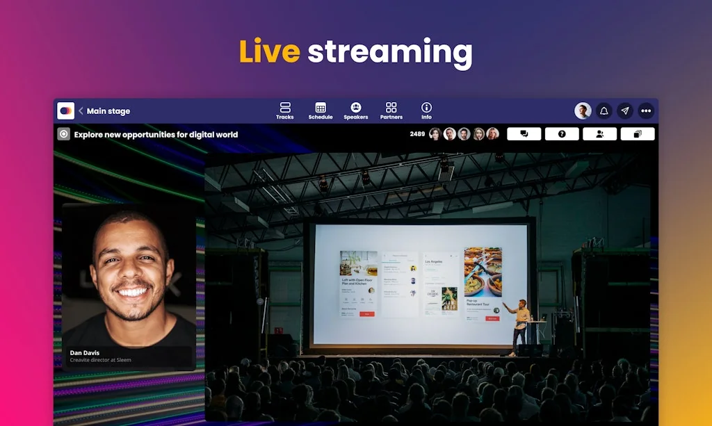 Beams Virtual Event Platform screenshot 4 of 12