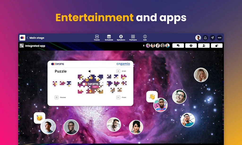 Beams Virtual Event Platform screenshot 8 of 12