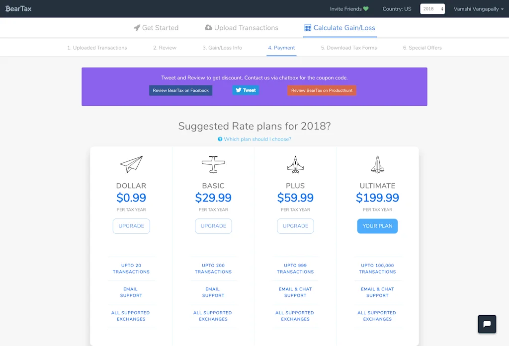 BearTax - Cryptocurrency Tax Software screenshot 5 of 6