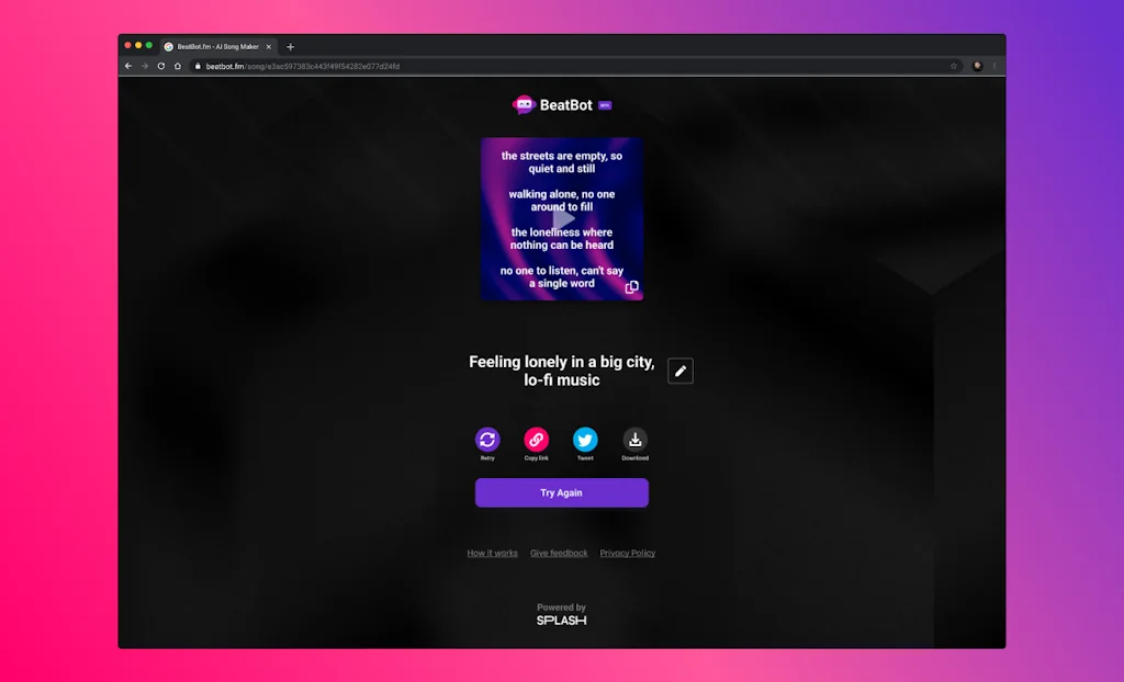 BeatBot screenshot 3 of 3