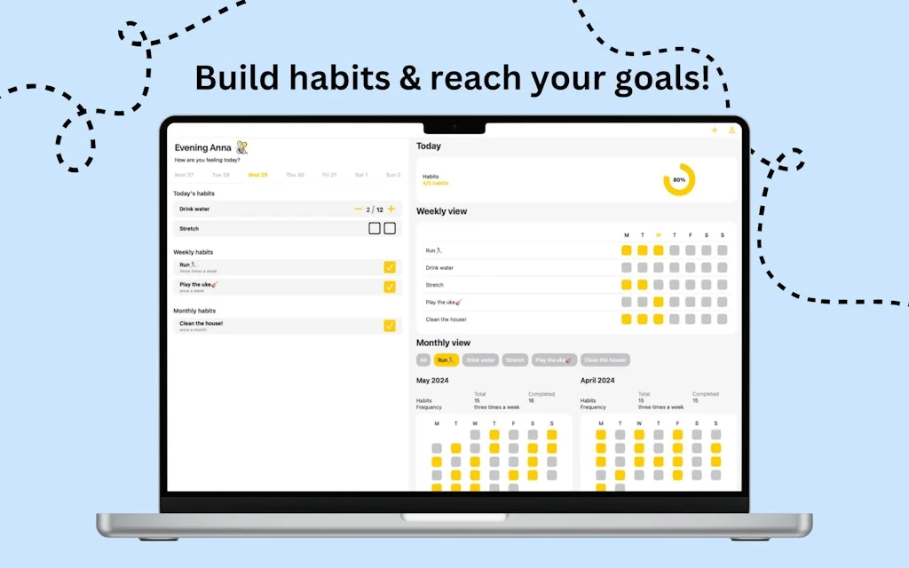 BeeBetter Habit Tracker screenshot 2 of 4