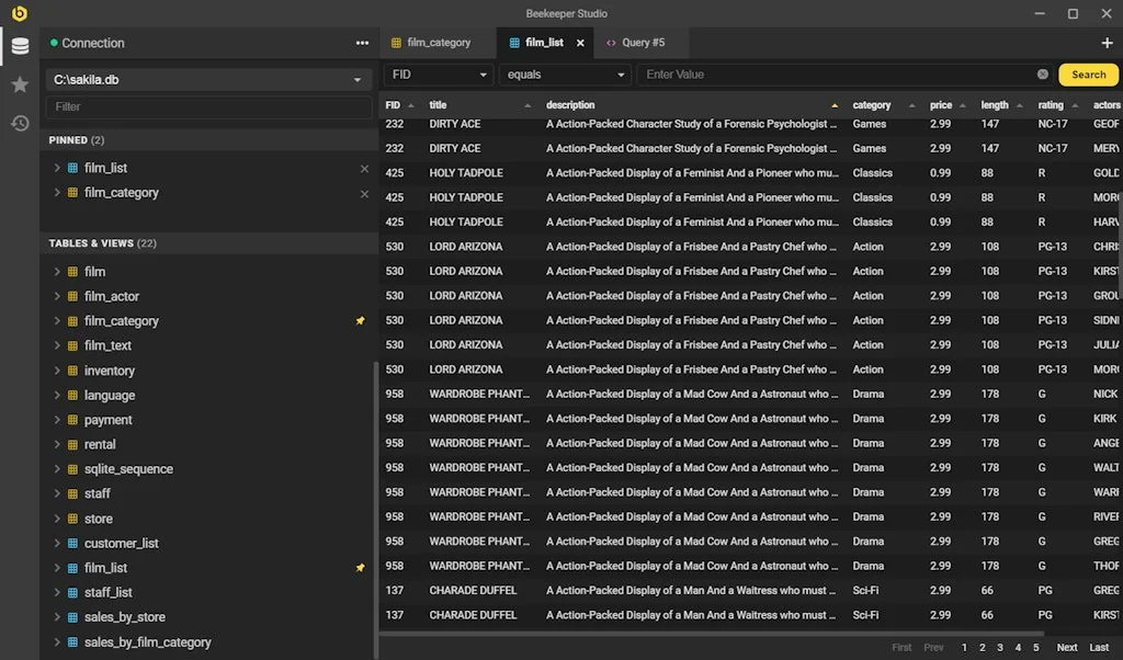 Beekeeper Studio screenshot 4 of 6