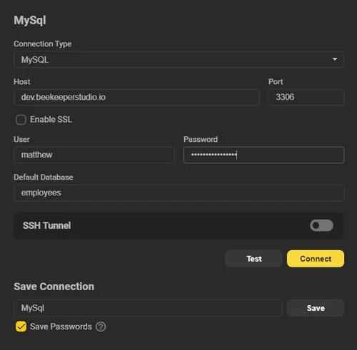 Beekeeper Studio screenshot 5 of 6