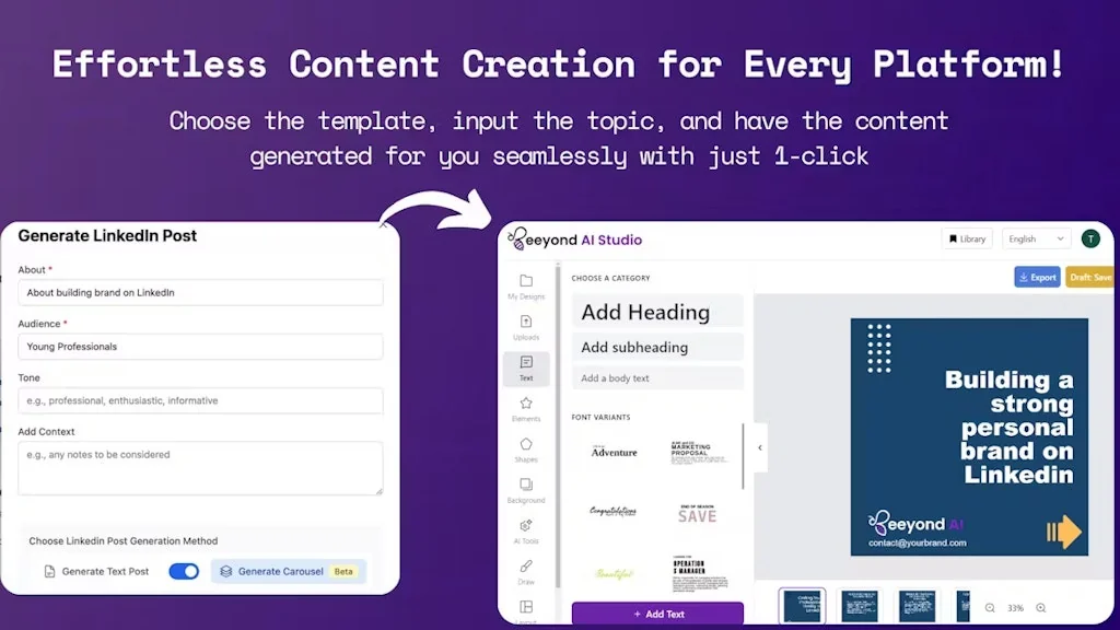 Beeyond AI screenshot 3 of 5