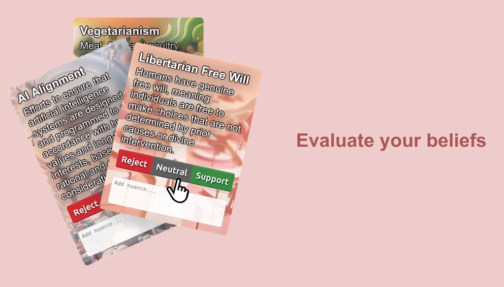 belief.garden screenshot 1 of 3