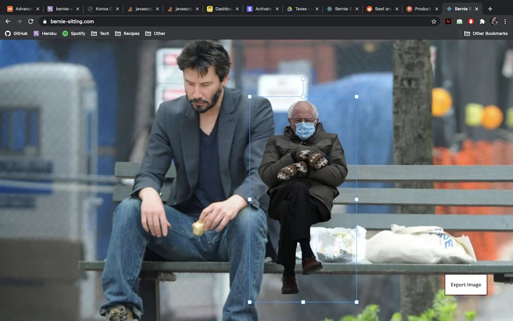 Bernie Sitting screenshot 2 of 2