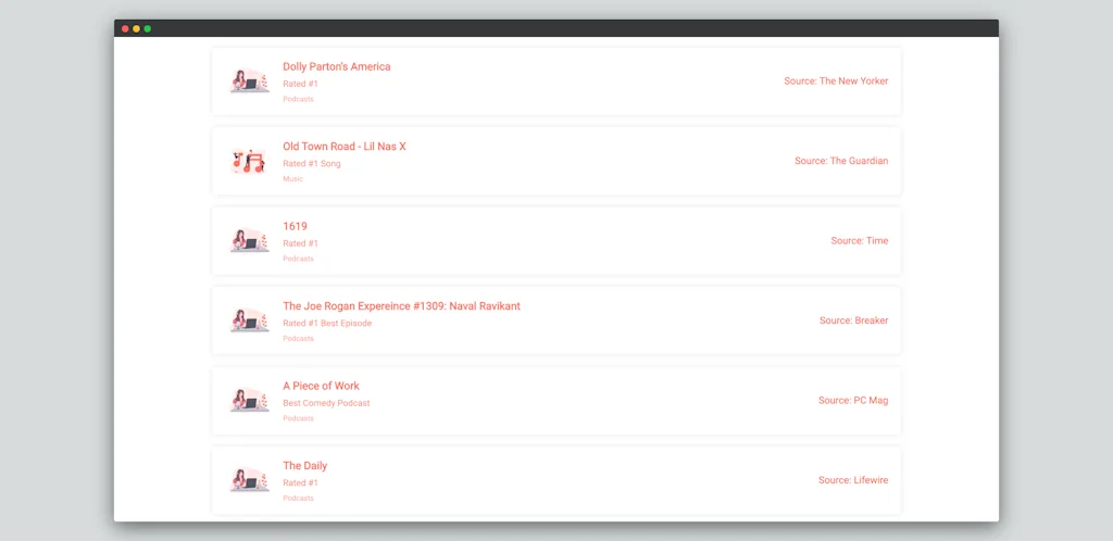 Best of 2019 Lists screenshot 2 of 4