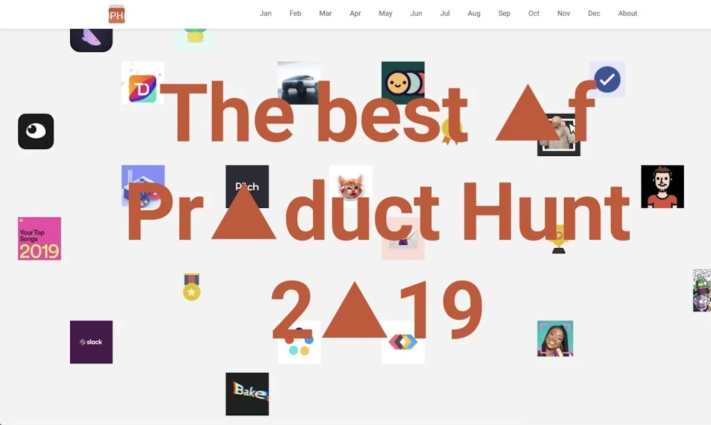 Best of Product Hunt screenshot 1 of 3