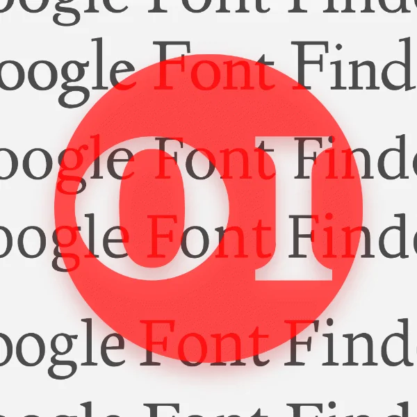 Better Google Font Finder logo
