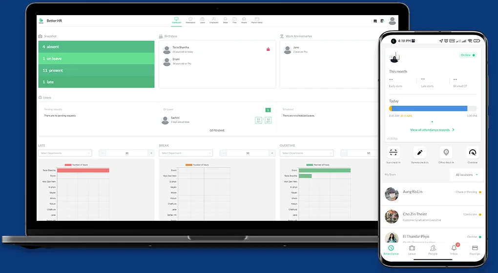 Better HR screenshot 3 of 4