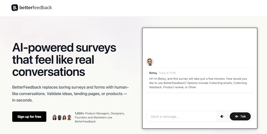 BetterFeedback screenshot 1 of 5