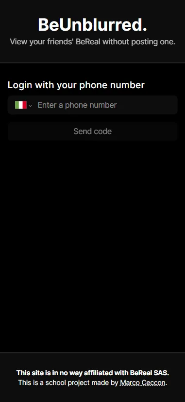 BeUnblurred. screenshot 4 of 4