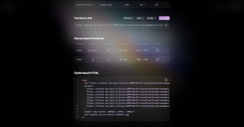 binsta screenshot 6 of 8