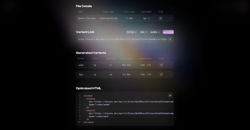 binsta screenshot 8 of 8
