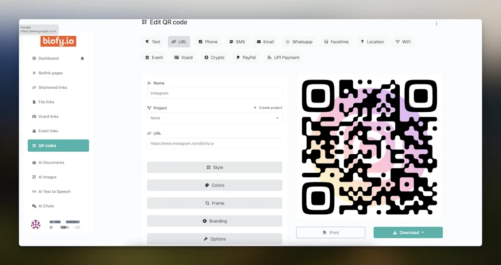 Biofy.io screenshot 3 of 6