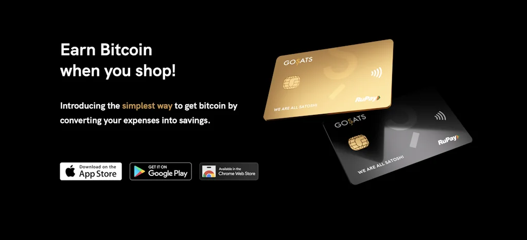 Bitcoin Rewards Card by GoSats screenshot 2 of 5