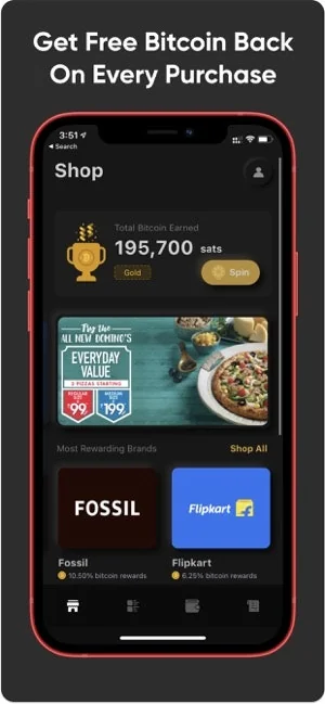 Bitcoin Rewards Card by GoSats screenshot 4 of 5