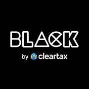 Black by ClearTax logo