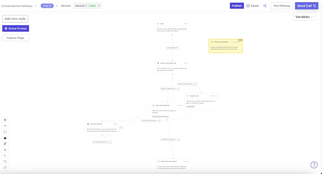 Bland AI screenshot 2 of 4