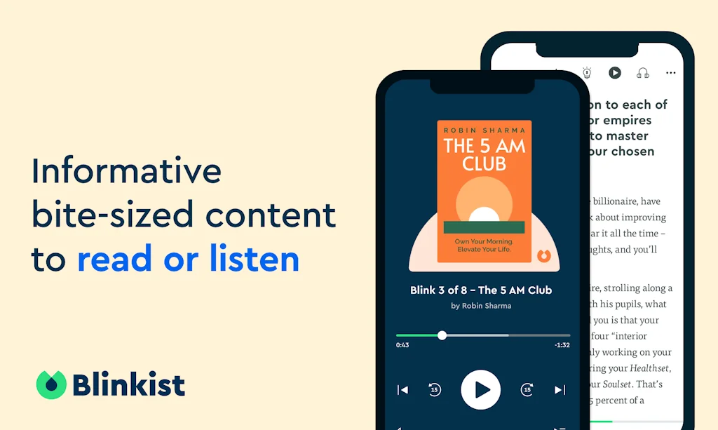 Blinkist screenshot 2 of 3
