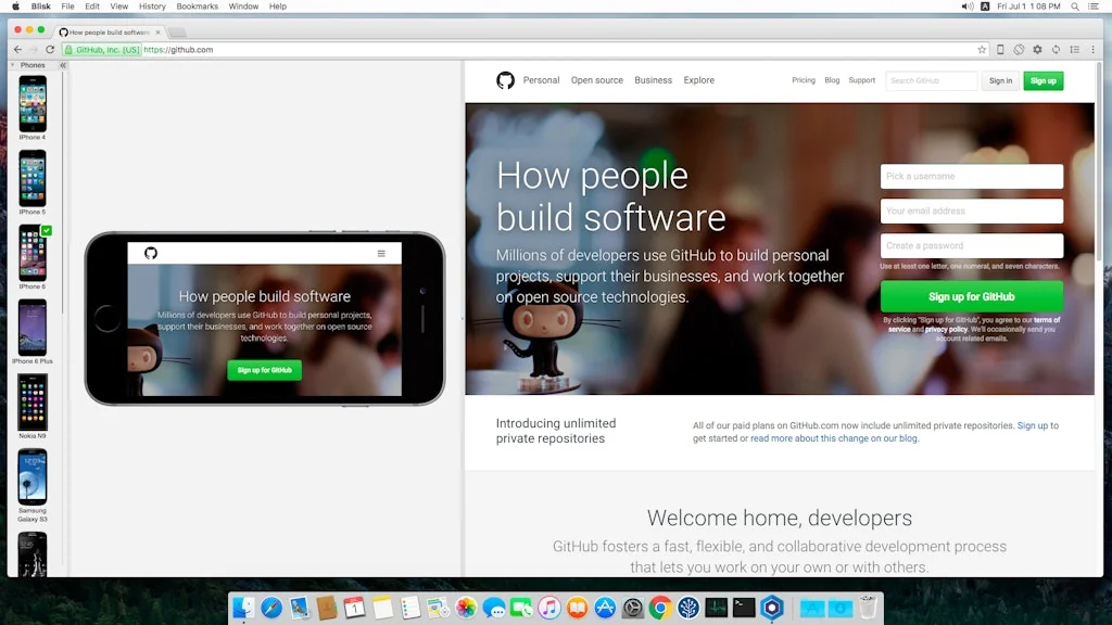 Blisk browser screenshot 8 of 9