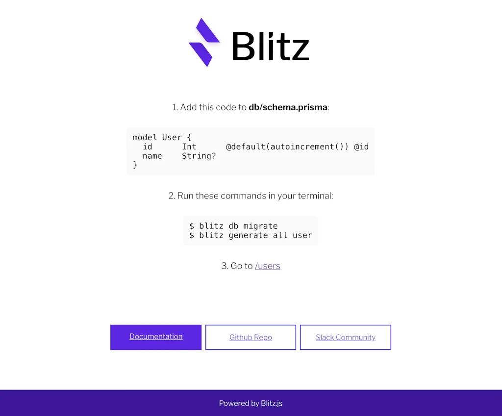 Blitz.js screenshot 2 of 2