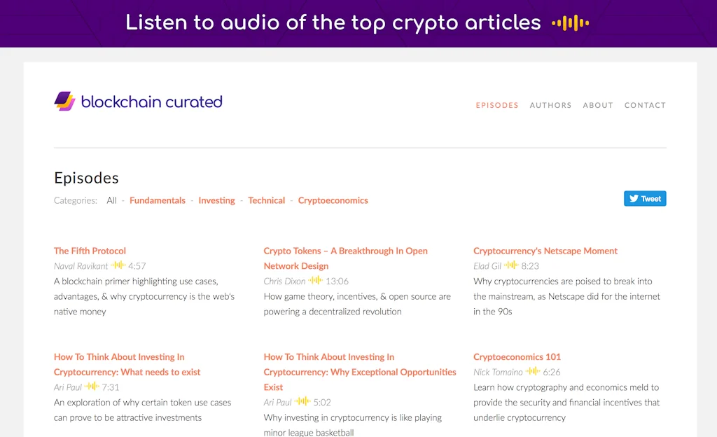 Blockchain Curated screenshot 3 of 3