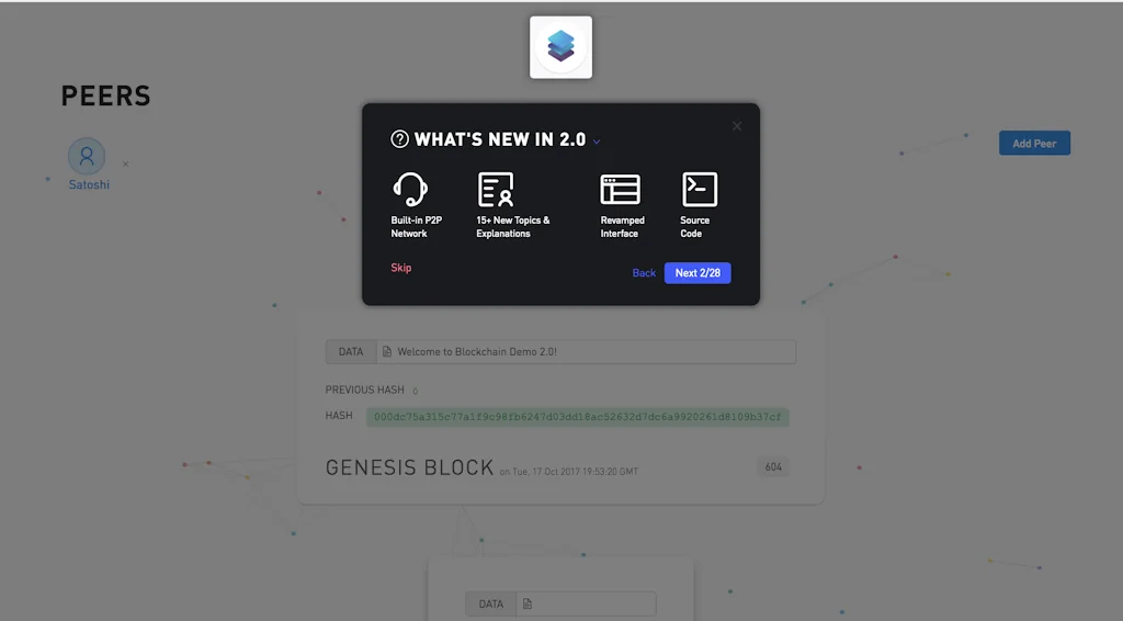Blockchain Demo screenshot 1 of 5