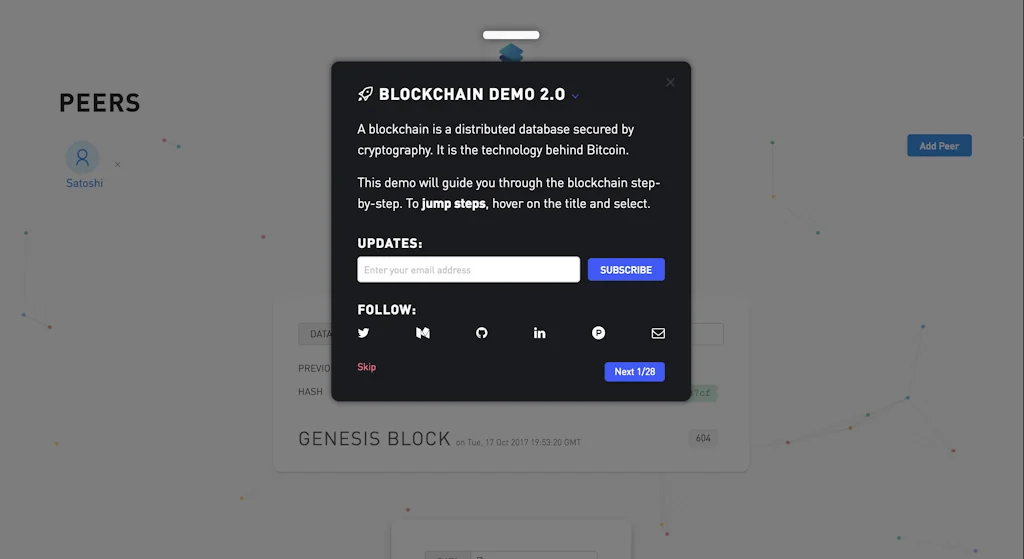 Blockchain Demo screenshot 2 of 5
