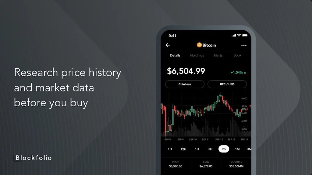 Blockfolio screenshot 1 of 5