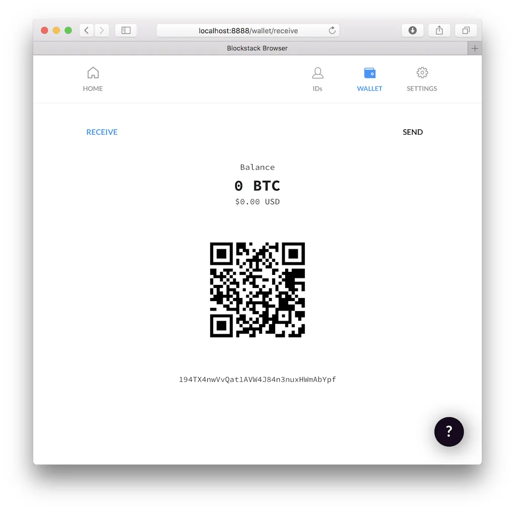 Blockstack screenshot 1 of 3