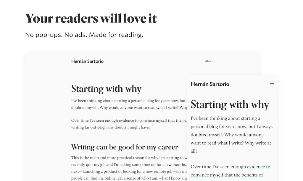 Bloggi screenshot 3 of 7