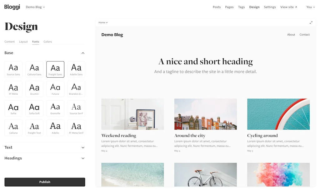 Bloggi screenshot 6 of 7