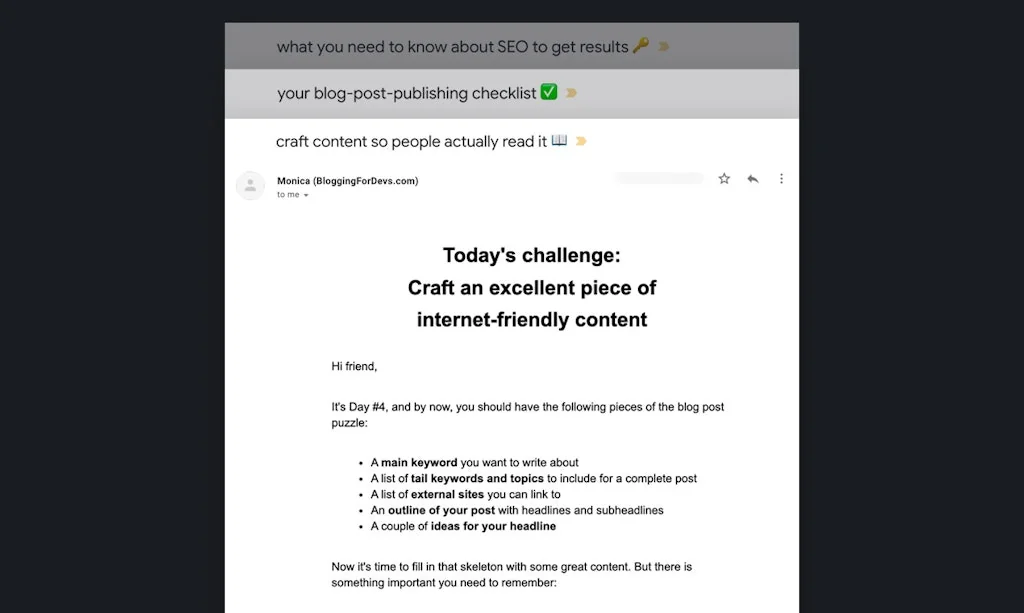 Blogging for Devs screenshot 2 of 3