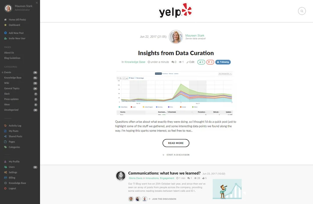 Blogin screenshot 2 of 2