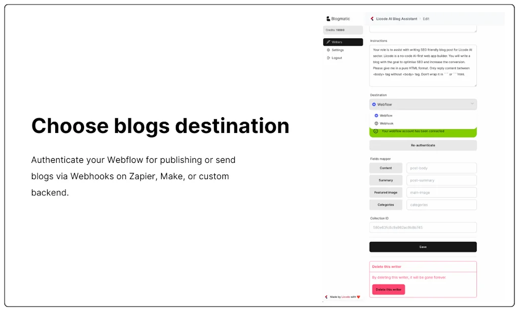 Blogmatic screenshot 2 of 6